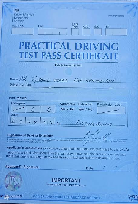 How to Replace Lost Practical Test